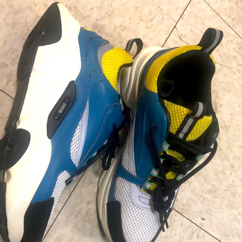 Dior B22 yellow n blue clean wore three times